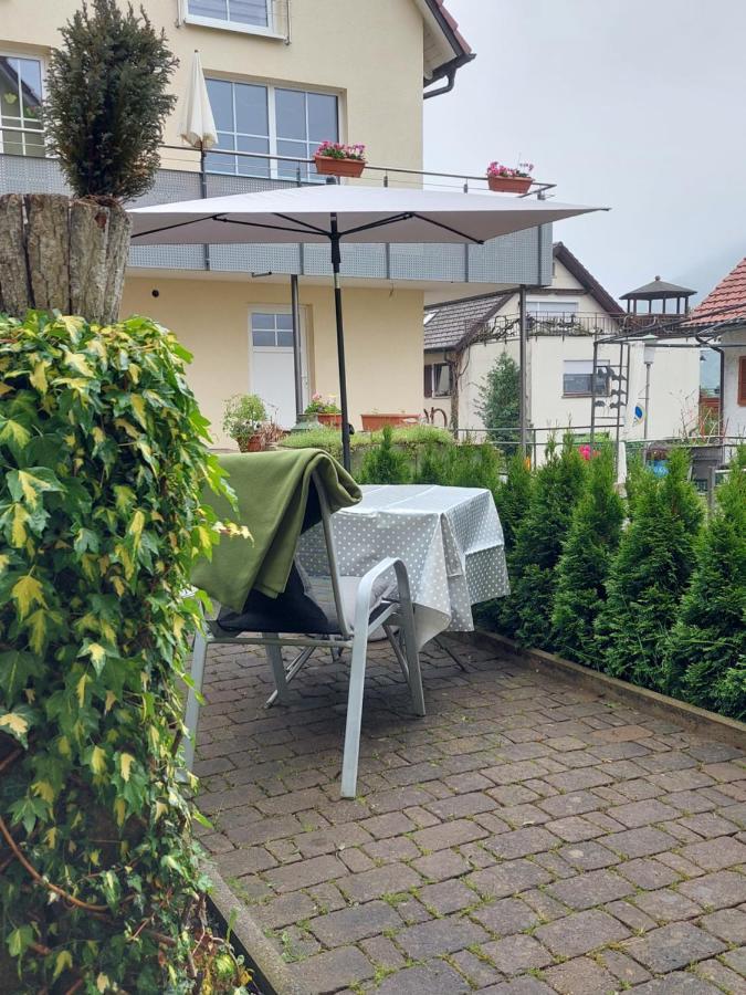 Apartement Am Waldrand Bad Wildbad Extérieur photo