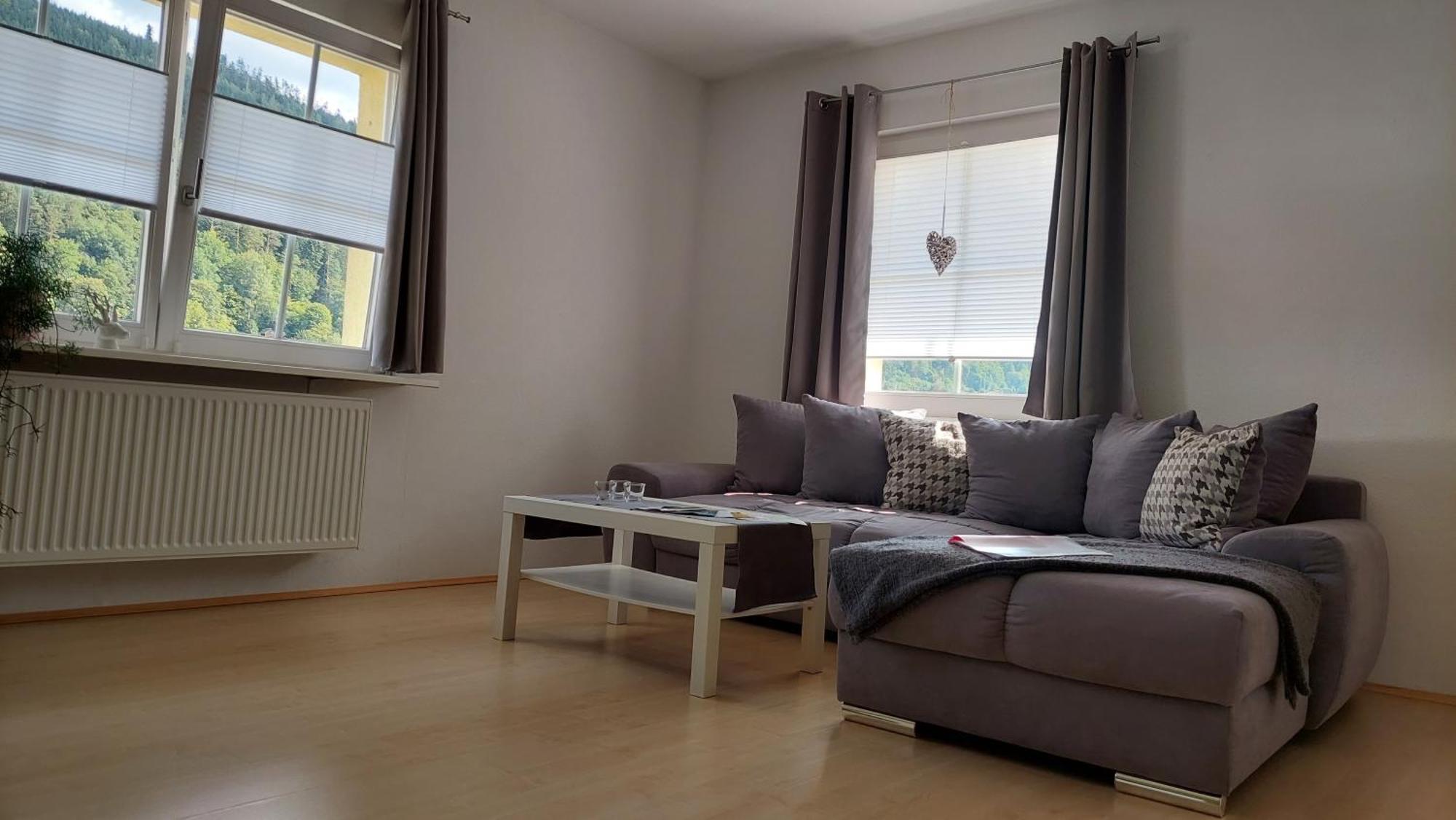 Apartement Am Waldrand Bad Wildbad Extérieur photo