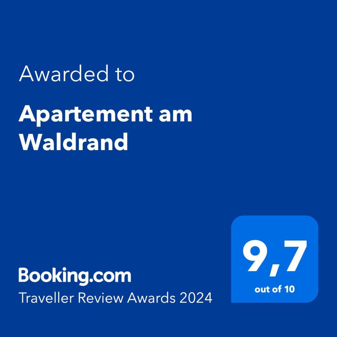 Apartement Am Waldrand Bad Wildbad Extérieur photo